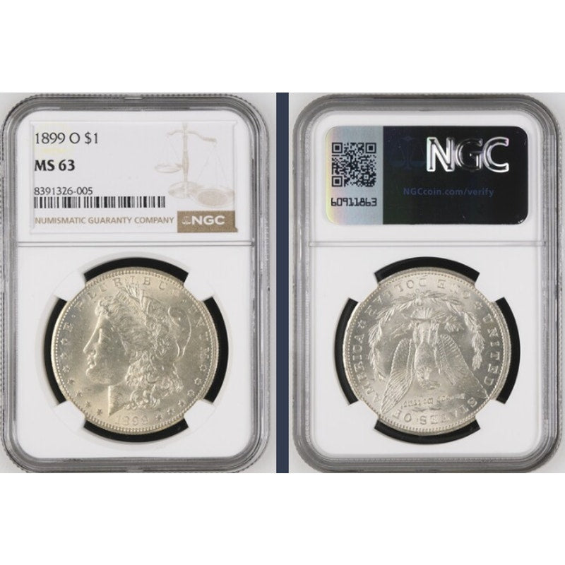 1899-O Morgan $1 NGC MS63
