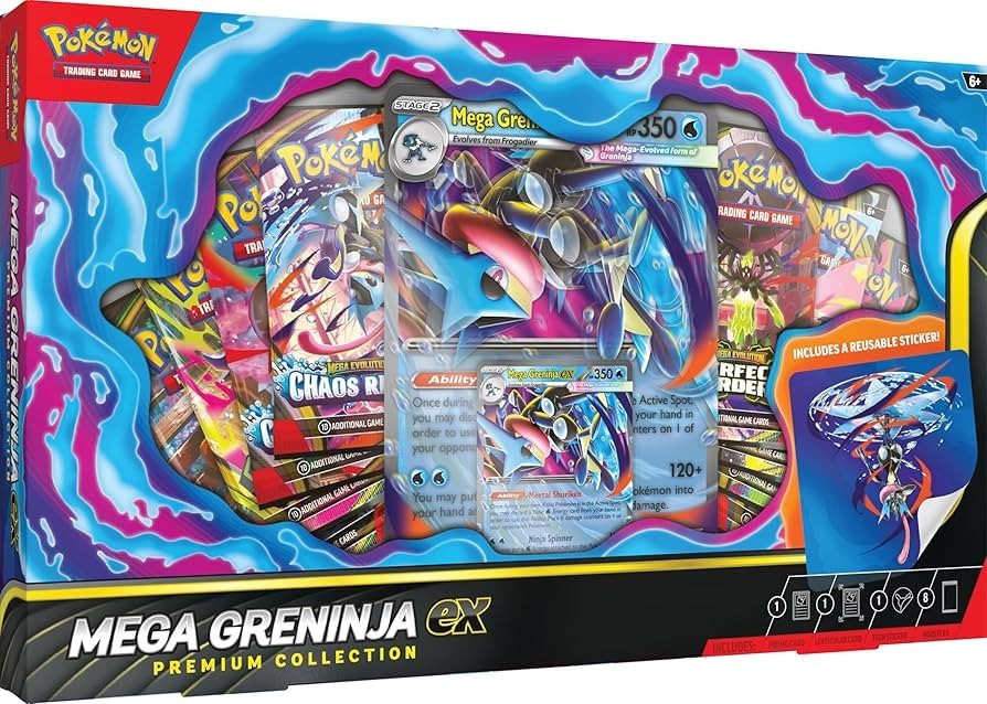 Pokemon TCG:  Mega Greninja ex Premium Collection