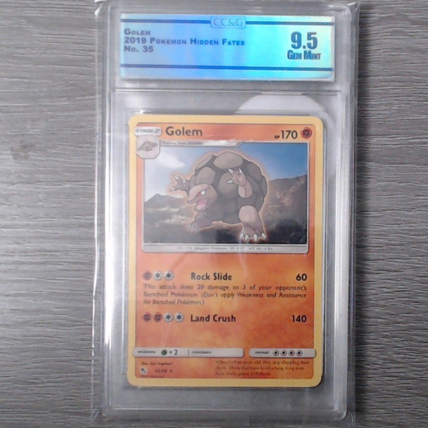 Golem 2019 Pokemon Hidden Fates No. 35