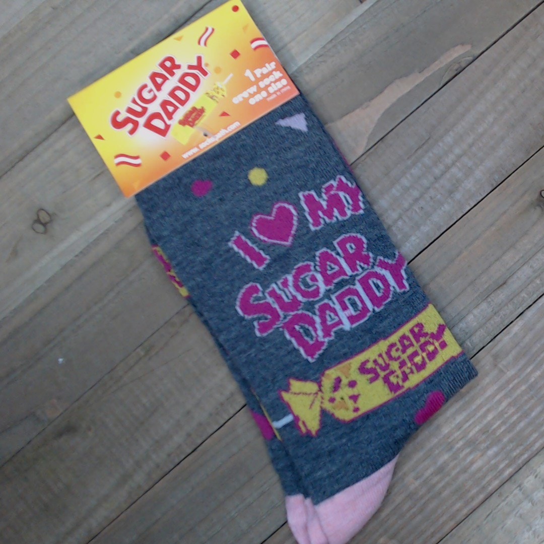Novelty Socks ~ Sugar Daddy ~ One Size