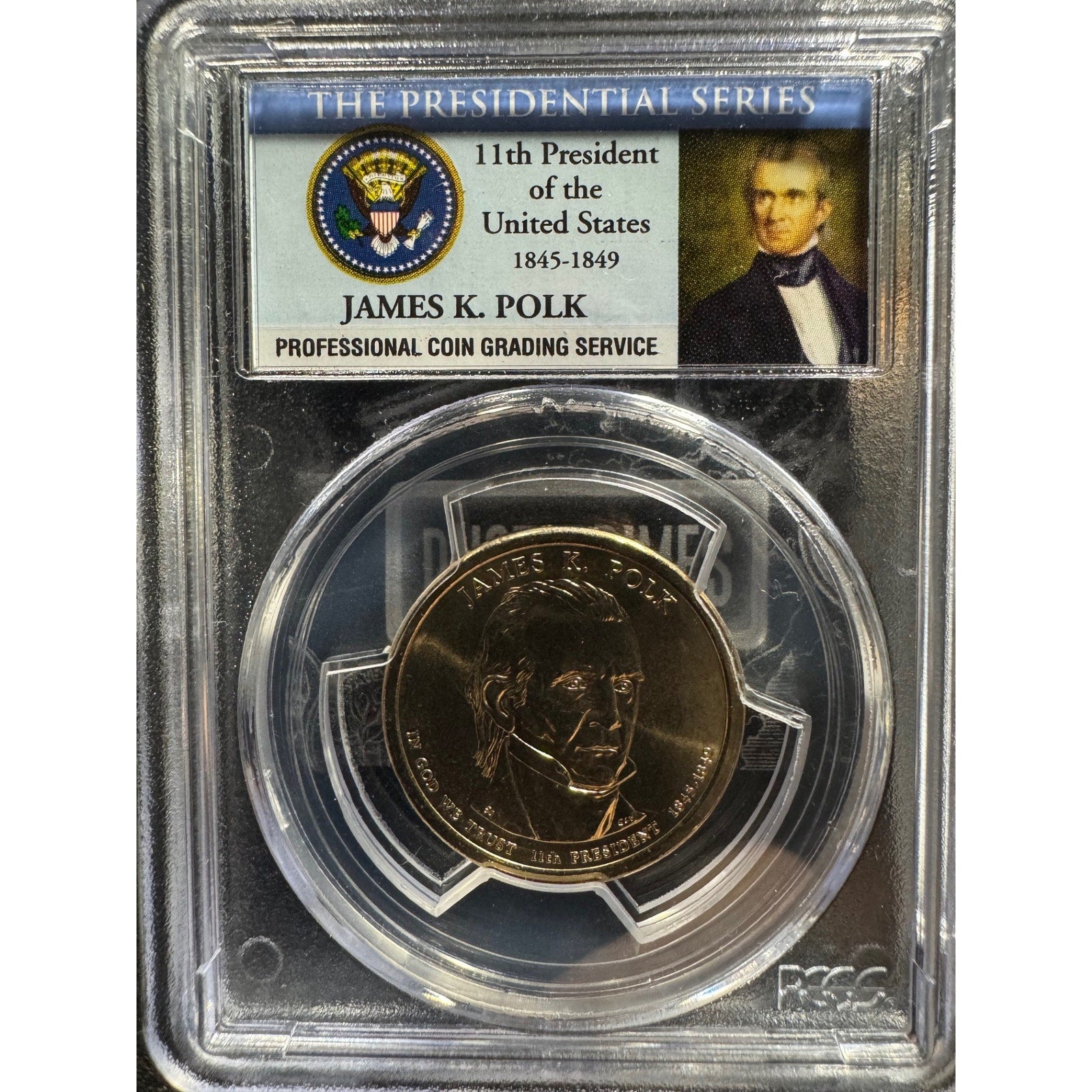 2009-D Dollar James K. Polk Position B - First Day of Issue