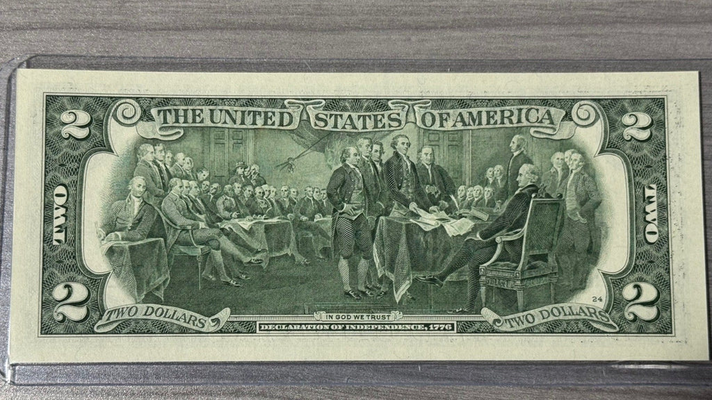 Sequential Uncirculated 2017 $2 Bills - 2017 series A - Qty 20